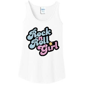 Rock N Roll Girl Ladies Essential Tank