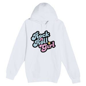 Rock N Roll Girl Premium Pullover Hoodie