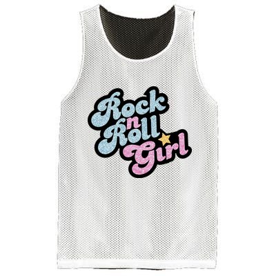 Rock N Roll Girl Mesh Reversible Basketball Jersey Tank