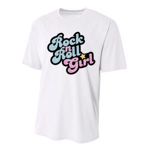 Rock N Roll Girl Performance Sprint T-Shirt