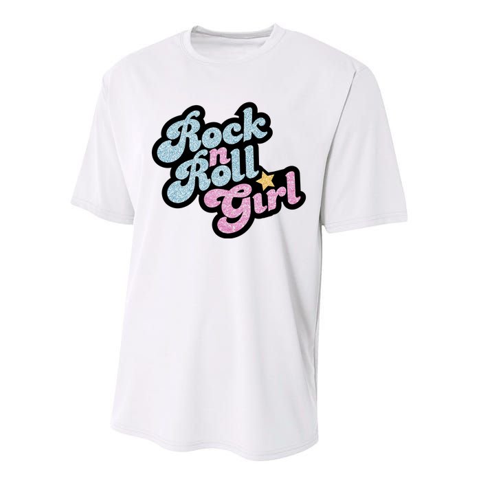 Rock N Roll Girl Performance Sprint T-Shirt