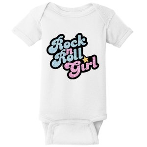 Rock N Roll Girl Baby Bodysuit