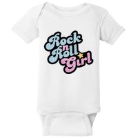 Rock N Roll Girl Baby Bodysuit