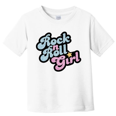 Rock N Roll Girl Toddler T-Shirt