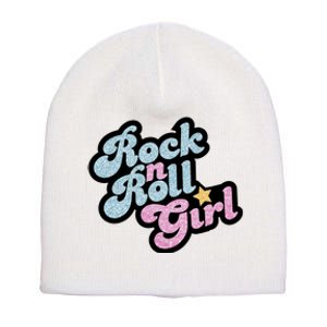 Rock N Roll Girl Short Acrylic Beanie