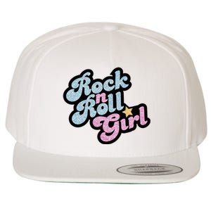 Rock N Roll Girl Wool Snapback Cap