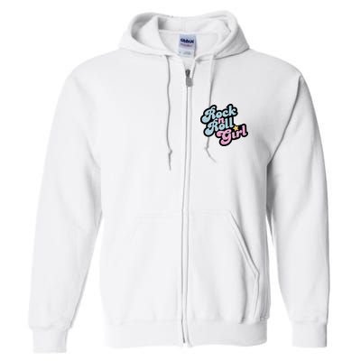 Rock N Roll Girl Full Zip Hoodie