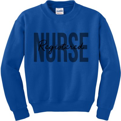 Registered Nurse Rn Emergency Room Nurse Gift Kids Sweatshirt
