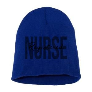 Registered Nurse Rn Emergency Room Nurse Gift Short Acrylic Beanie