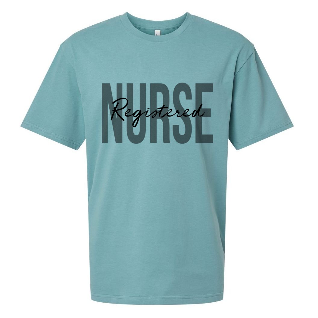 Registered Nurse Rn Emergency Room Nurse Gift Sueded Cloud Jersey T-Shirt