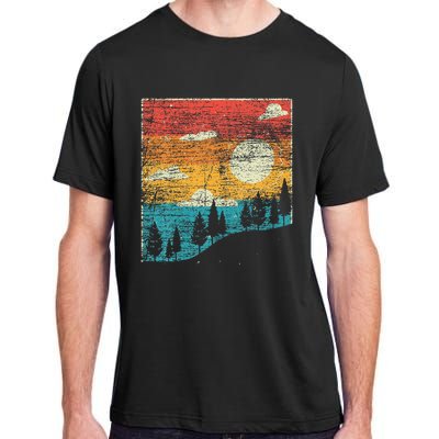 Retro Nature Adult ChromaSoft Performance T-Shirt