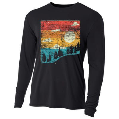 Retro Nature Cooling Performance Long Sleeve Crew