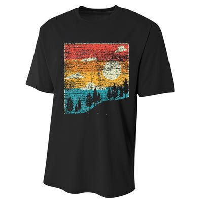 Retro Nature Performance Sprint T-Shirt