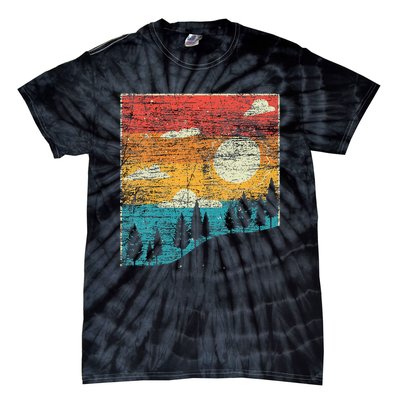 Retro Nature Tie-Dye T-Shirt