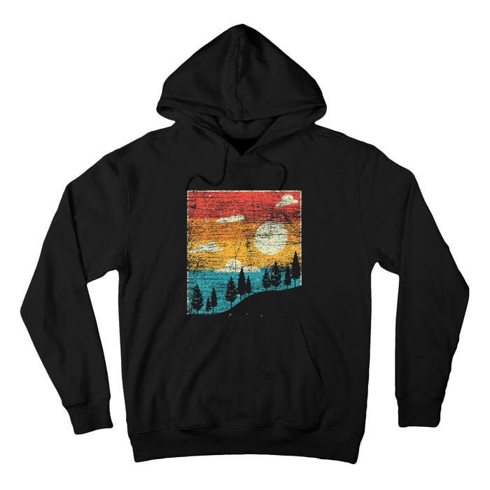 Retro Nature Tall Hoodie