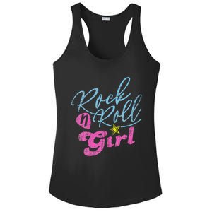 Rock N Roll Girl Purple Darla Ladies PosiCharge Competitor Racerback Tank