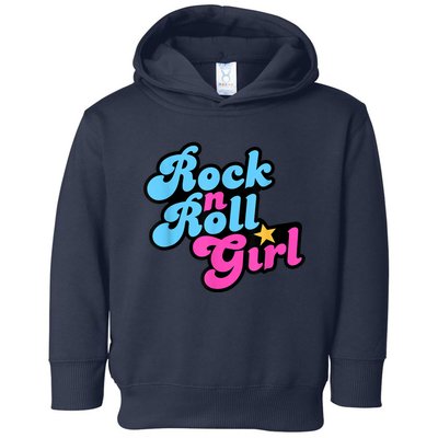 Rock N Roll Girl Toddler Hoodie