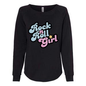 Rock N Roll Girl Womens California Wash Sweatshirt