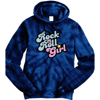 Rock N Roll Girl Tie Dye Hoodie