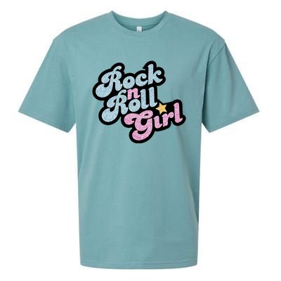 Rock N Roll Girl Sueded Cloud Jersey T-Shirt