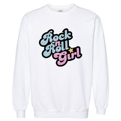 Rock N Roll Girl Garment-Dyed Sweatshirt