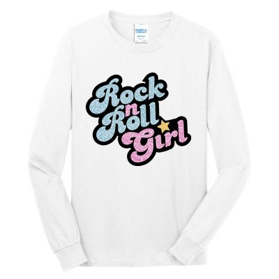 Rock N Roll Girl Tall Long Sleeve T-Shirt