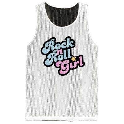 Rock N Roll Girl Mesh Reversible Basketball Jersey Tank