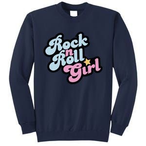 Rock N Roll Girl Tall Sweatshirt