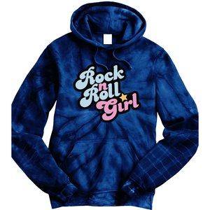 Rock N Roll Girl Tie Dye Hoodie