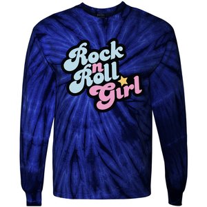 Rock N Roll Girl Tie-Dye Long Sleeve Shirt