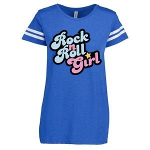 Rock N Roll Girl Enza Ladies Jersey Football T-Shirt