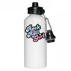 Rock N Roll Girl Aluminum Water Bottle