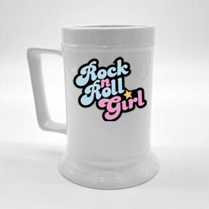 Rock N Roll Girl Beer Stein