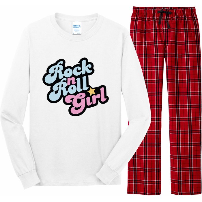 Rock N Roll Girl Long Sleeve Pajama Set