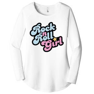 Rock N Roll Girl Women's Perfect Tri Tunic Long Sleeve Shirt