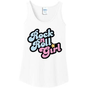 Rock N Roll Girl Ladies Essential Tank