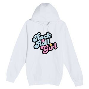 Rock N Roll Girl Premium Pullover Hoodie