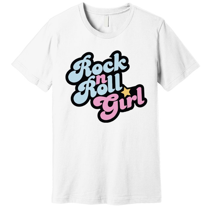 Rock N Roll Girl Premium T-Shirt