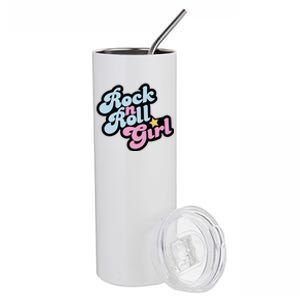 Rock N Roll Girl Stainless Steel Tumbler