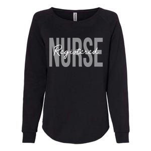 Registered Nurse Rn Emergency Room Nurse Funny Gift Womens California Wash Sweatshirt