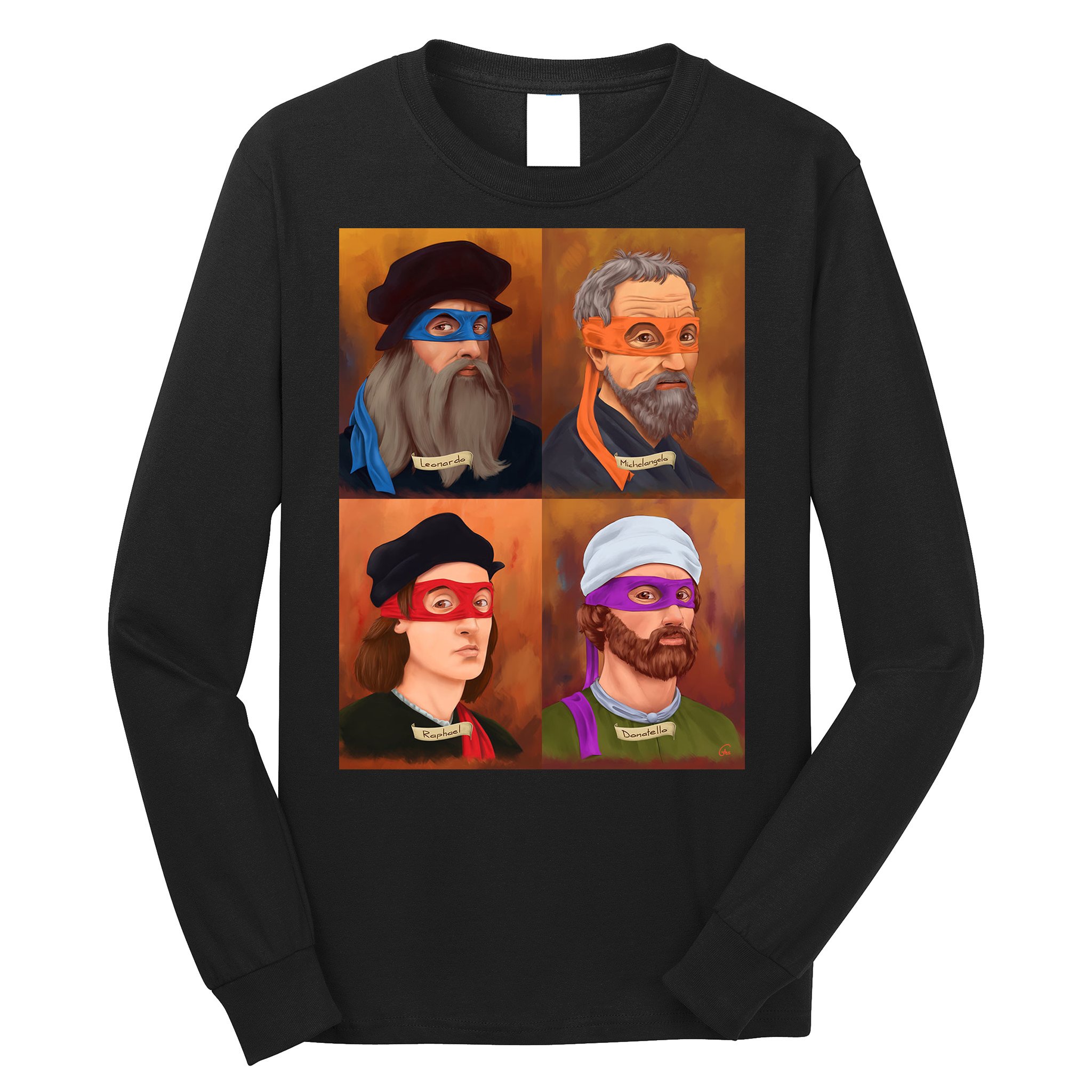 Renaissance Ninjas Long Sleeve Shirt