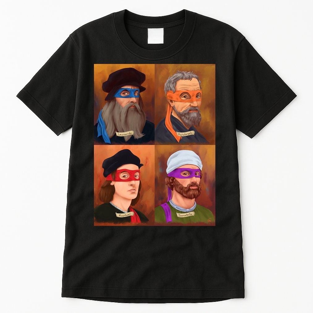 Renaissance Ninjas Tall T-Shirt