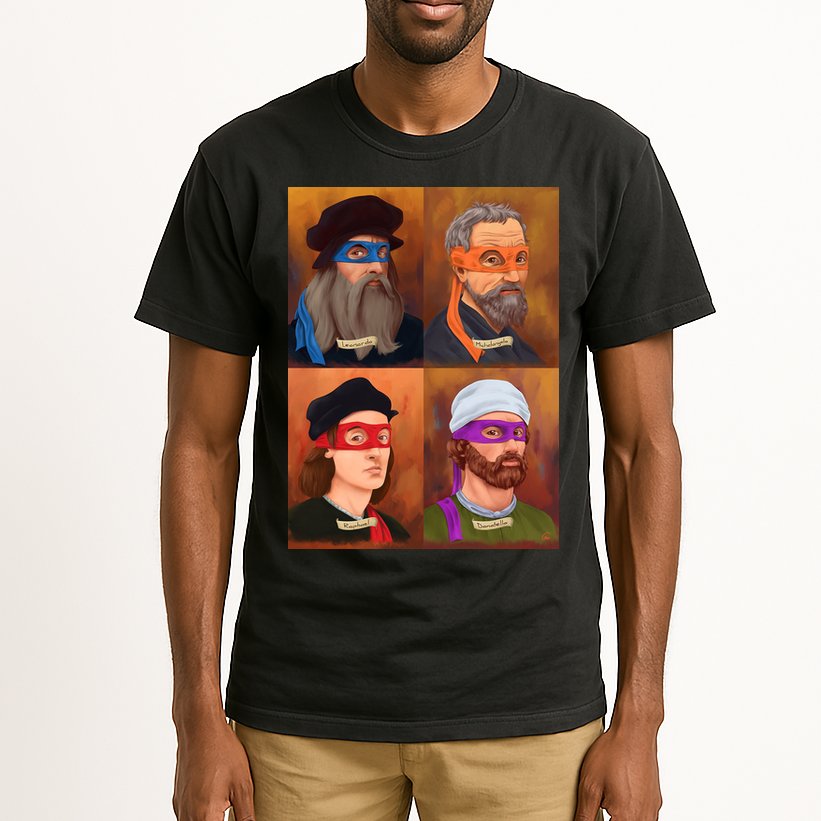 Renaissance Ninjas Tall T-Shirt