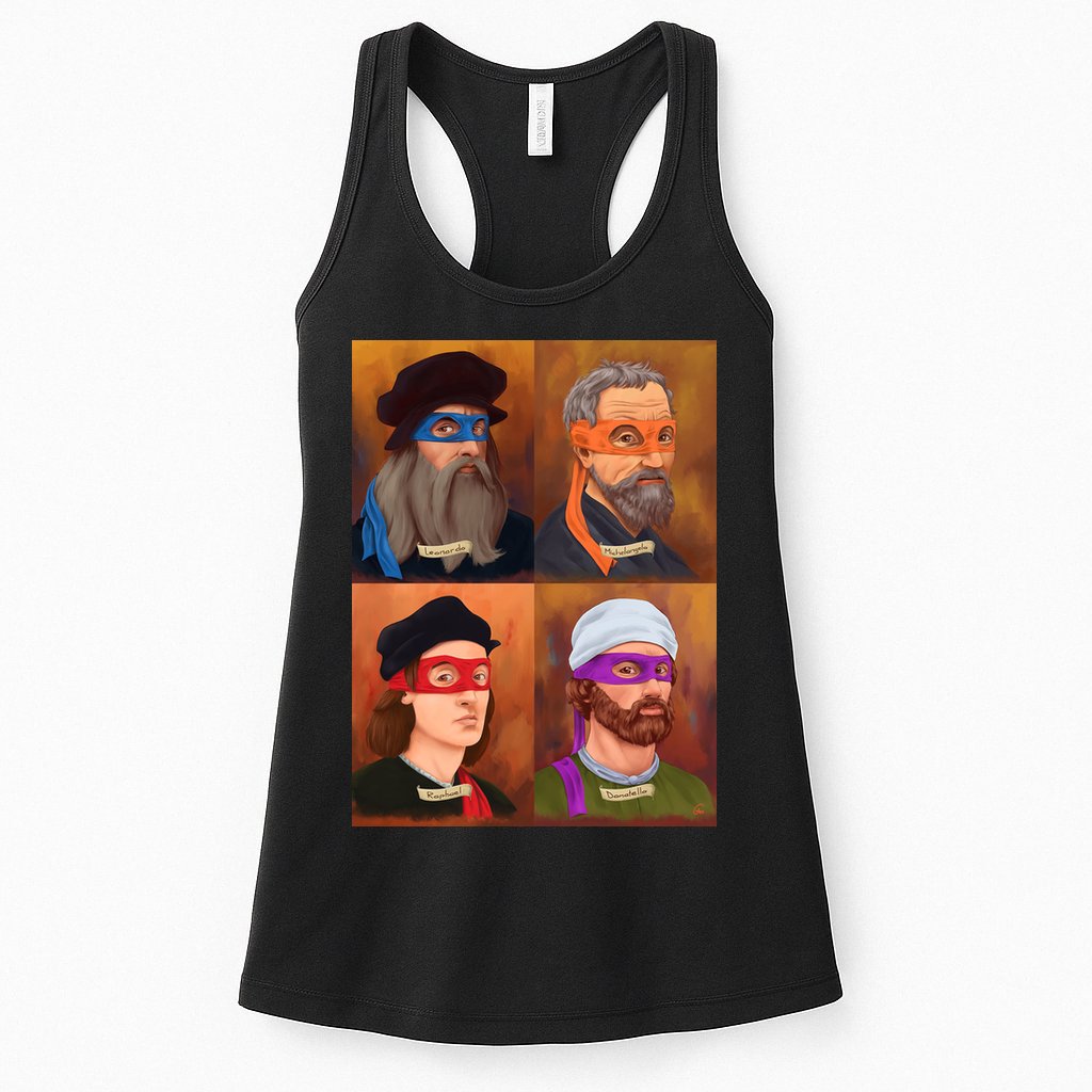 Renaissance Ninjas Womens Tank Top