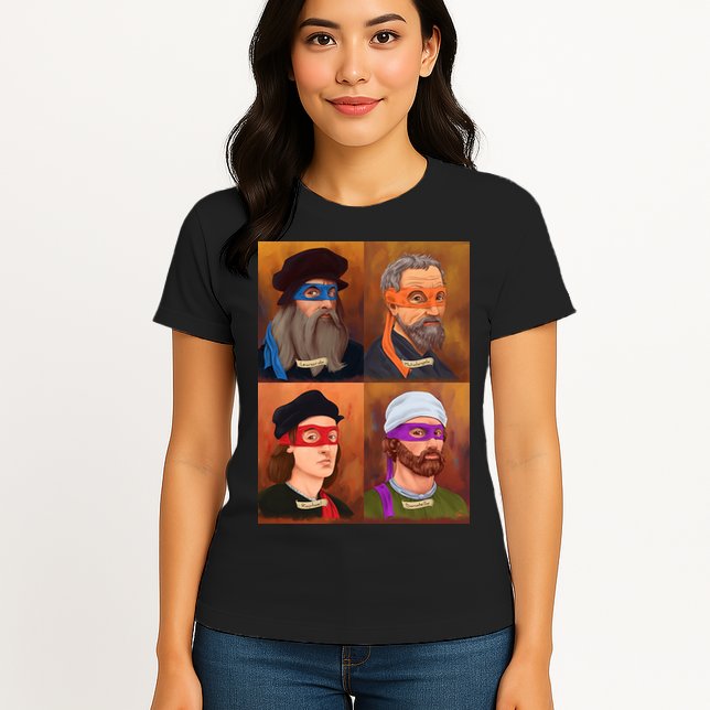 Renaissance Ninjas Womens T-Shirt