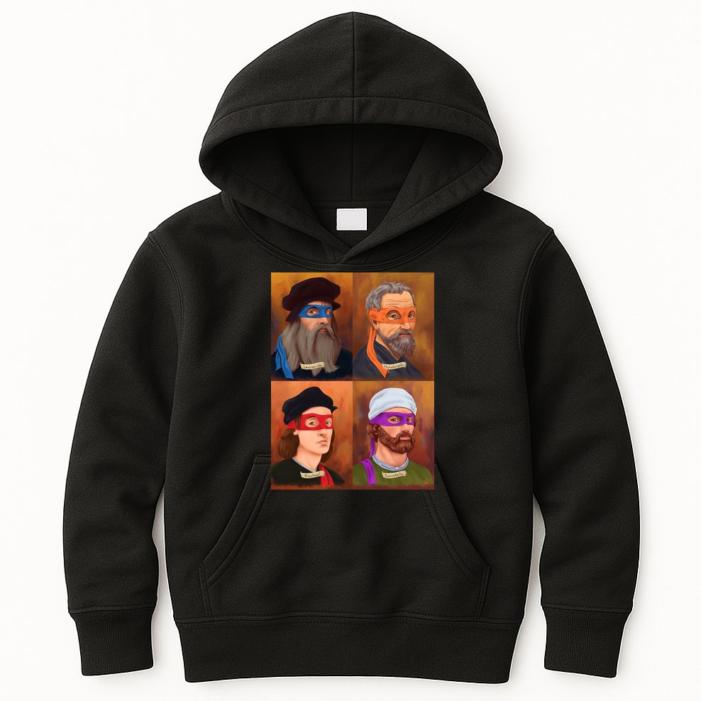 Renaissance Ninjas Kids Hoodie