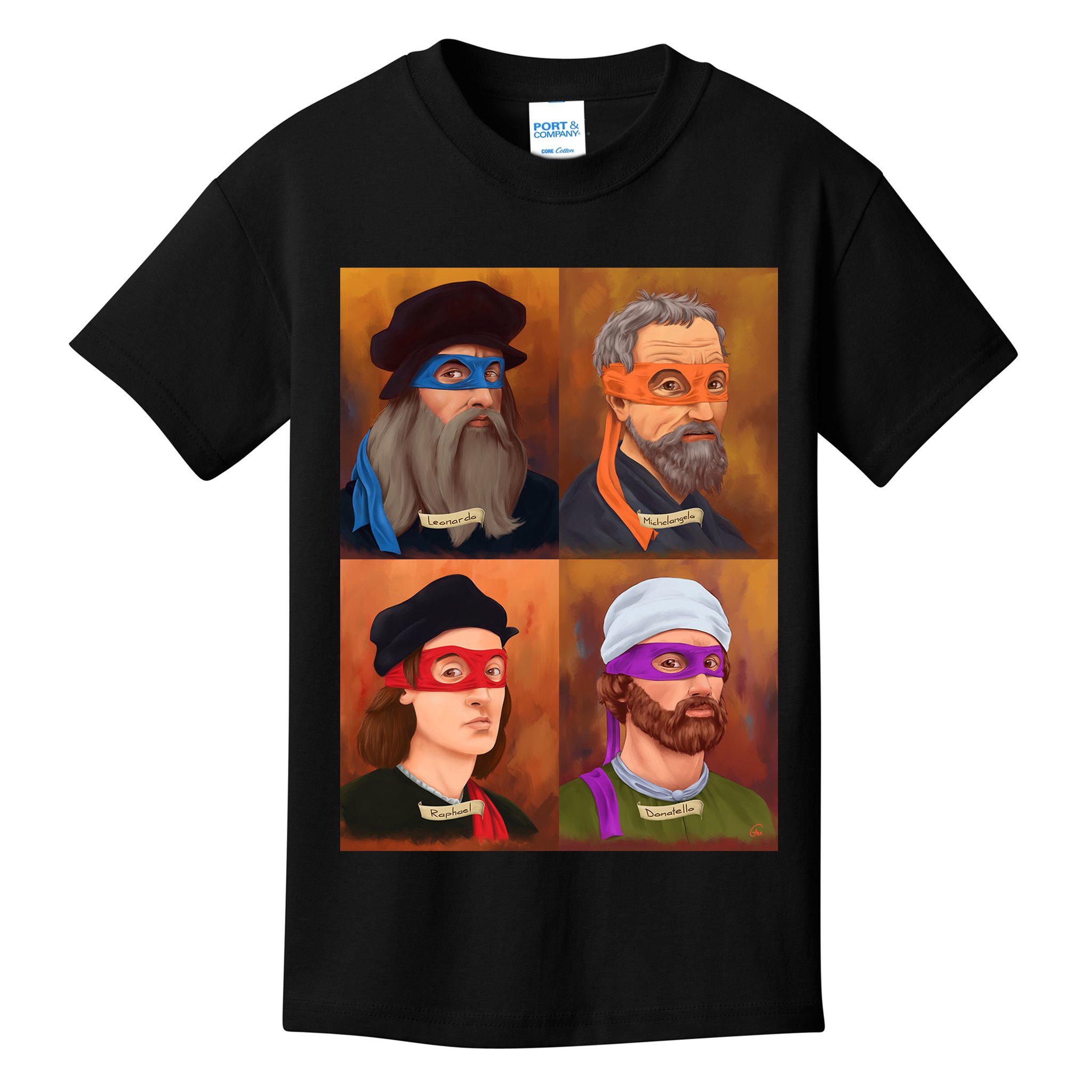 Renaissance Ninjas Kids T-Shirt