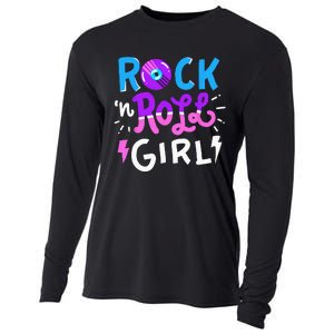 Rock N Roll Girl Music Cooling Performance Long Sleeve Crew