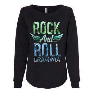 Rock n Roll Grandma' Cool Rock n Roll Mother's Day Womens California Wash Sweatshirt