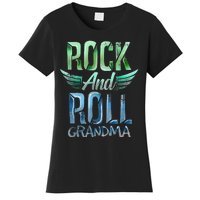 Rock n Roll Grandma' Cool Rock n Roll Mother's Day Women's T-Shirt